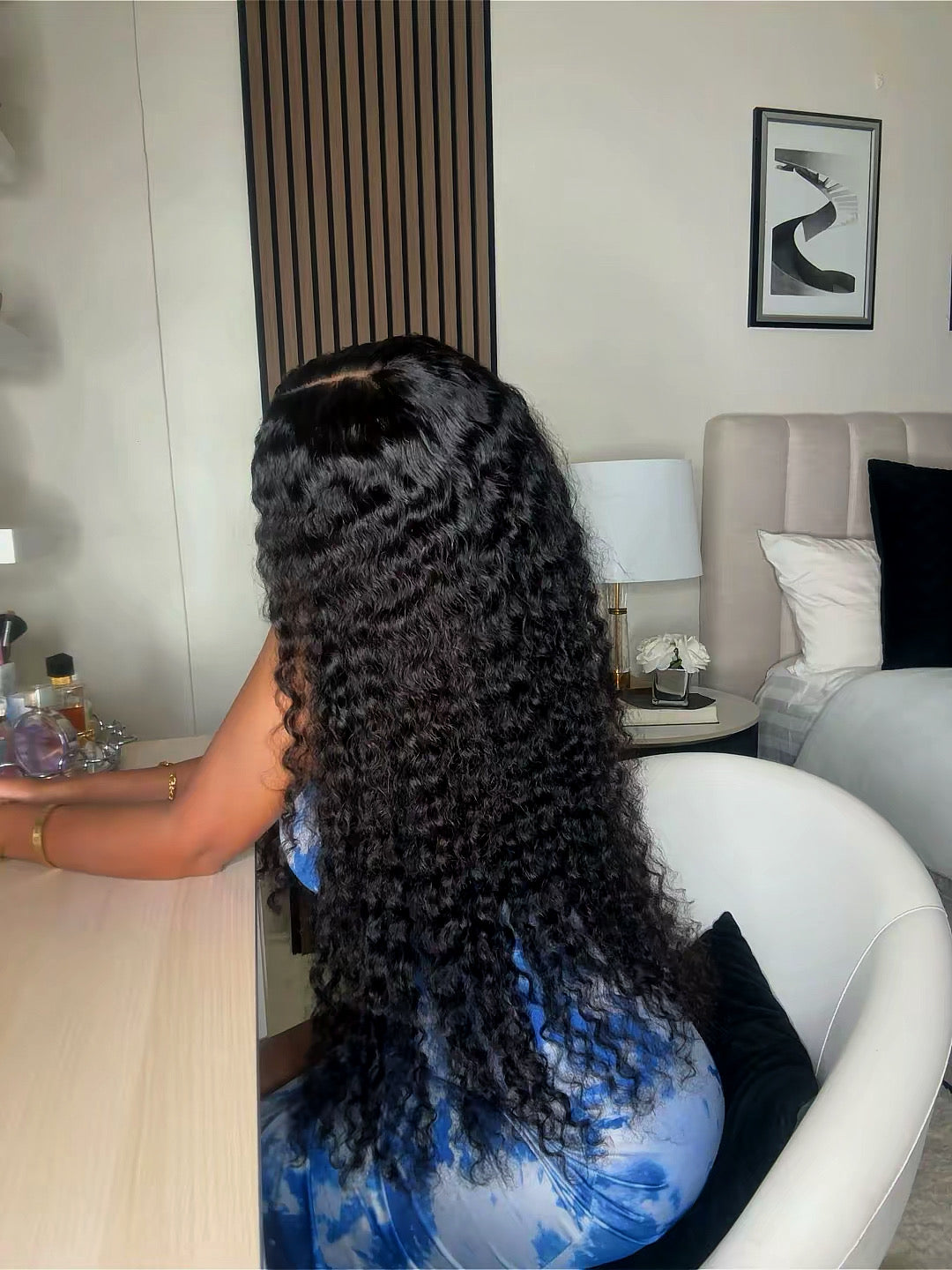 Deep wave Brazilian curls 5x5 HD lace 100% human hair