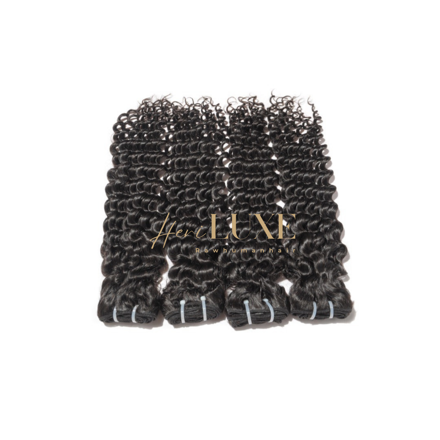 100% raw human hair bundle- deep wave price starts from a single bundle