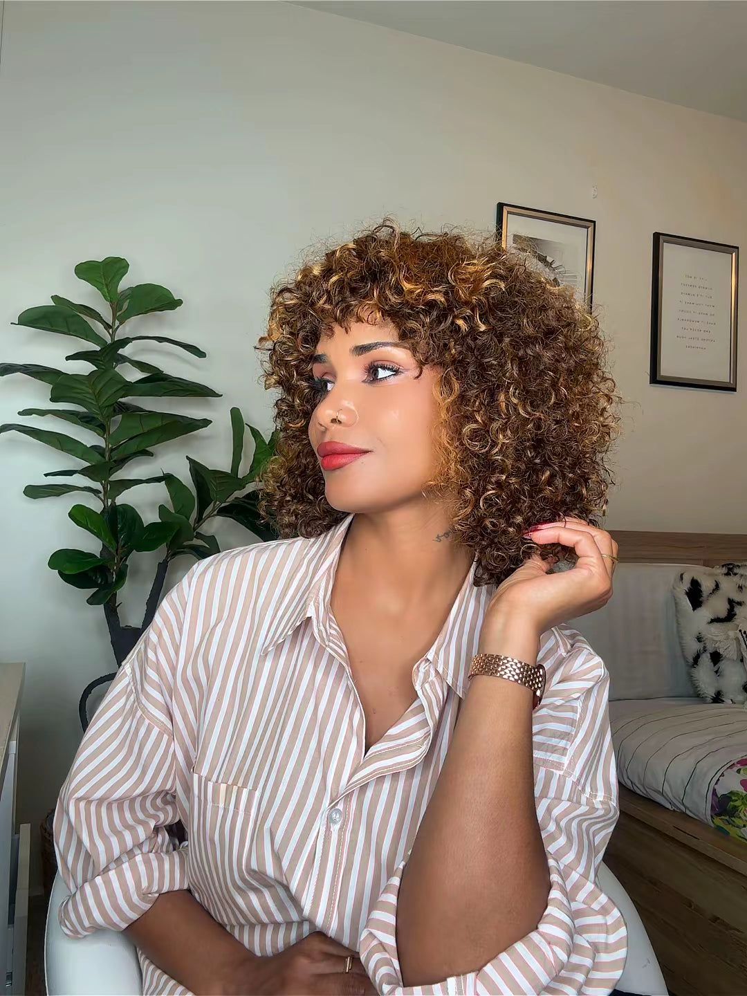 Brazil curls 100% human hair