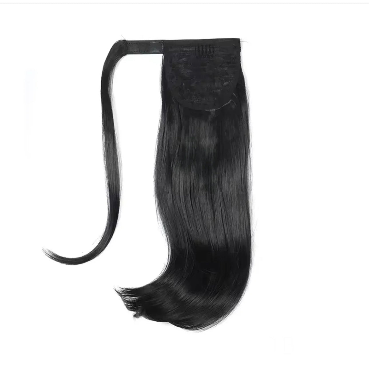 Straight ponytail 100% human hair