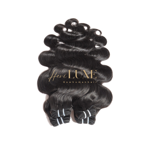 100% raw human hair bundle - Body wave price starts from a single bundle