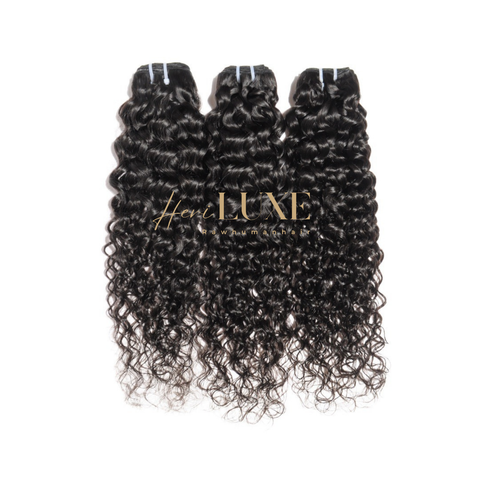 100% raw human hair bundle- deep wave price starts from a single bundle