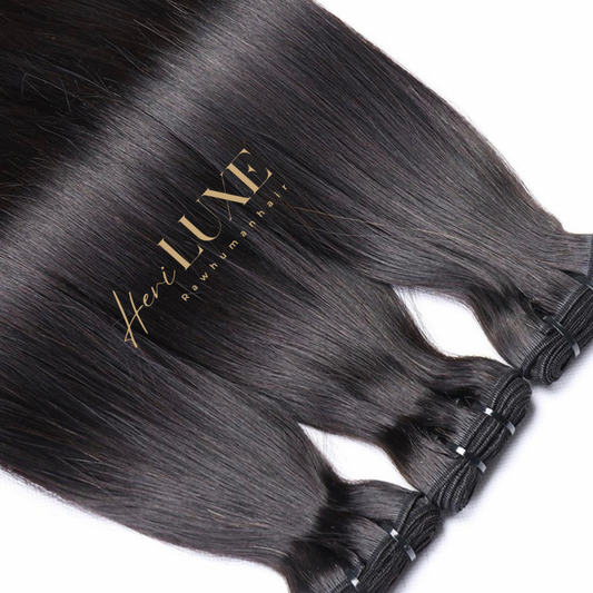 100% raw human hair bundle-Straight price starts from a single bundle