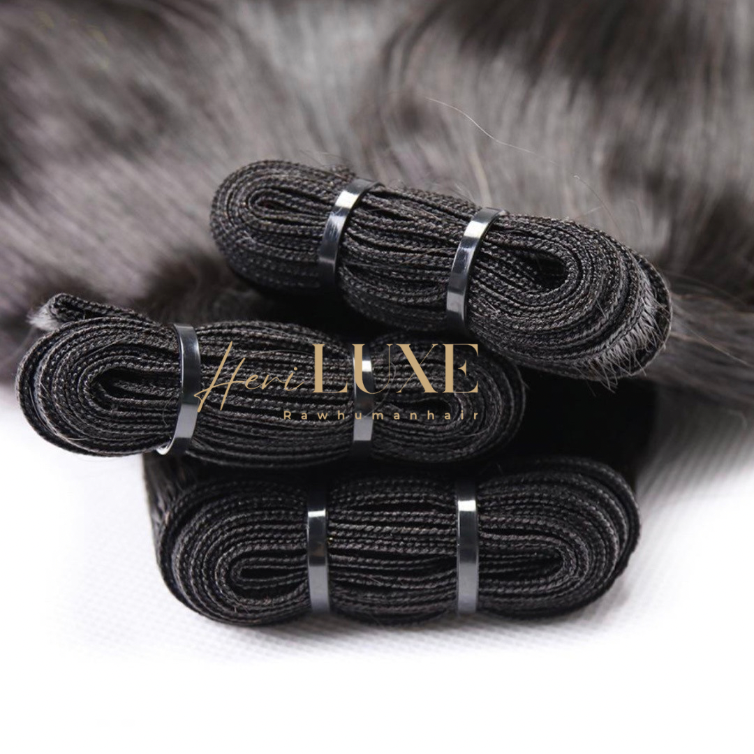 100% raw human hair bundle-Straight price starts from a single bundle