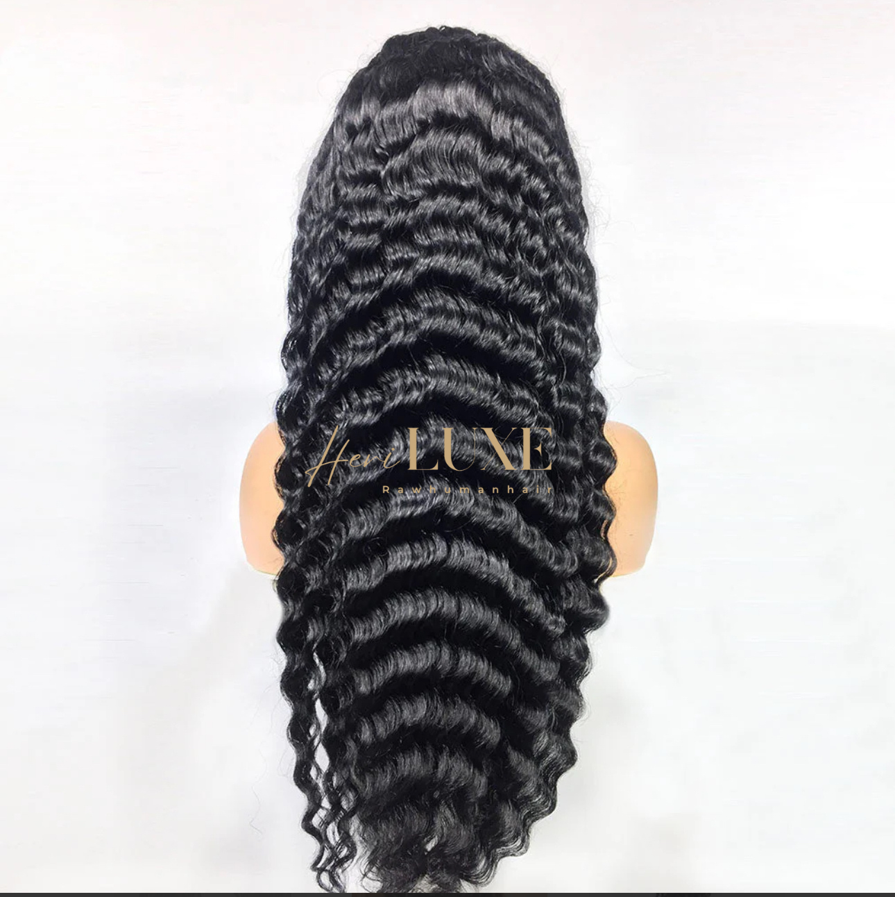 100% raw human hair HD lace 13x4- Deep wave