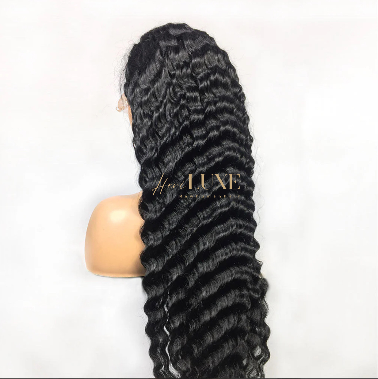 100% raw human hair HD lace 13x4- Deep wave