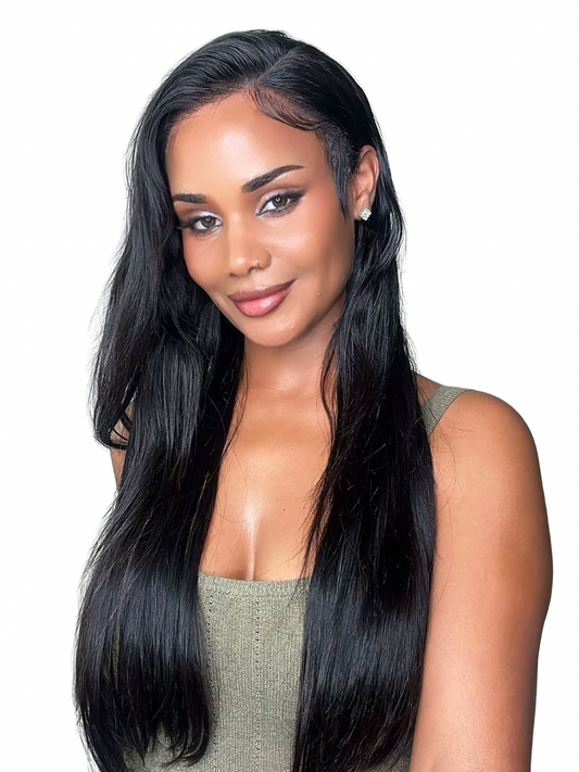 100% raw human hair wig HD lace 13x4 - Straight
